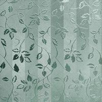 Cerámico esmaltado con dibujos de hojas verdes,  Item JS6077