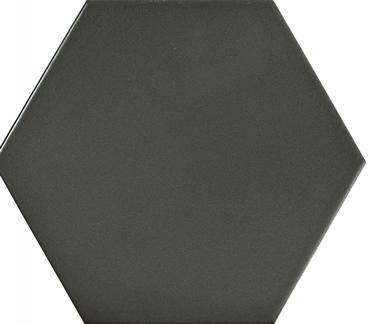 Baldosa hexagonal gris oscuro, Item M23203