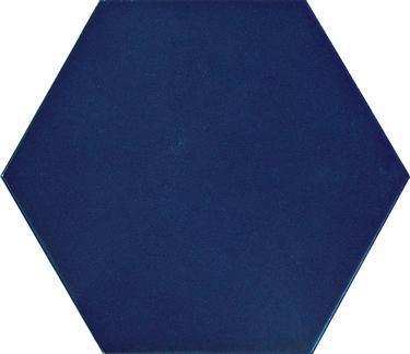 Baldosa hexagonal azul oscuro, Item M23208
